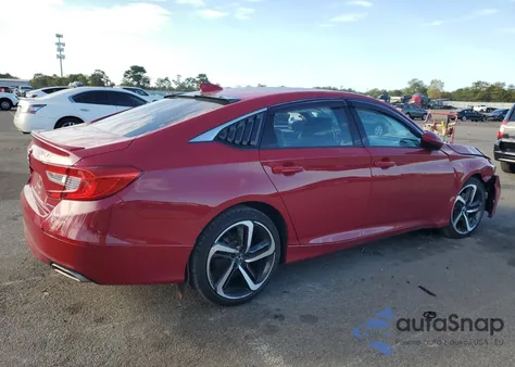 2019 Honda Accord Sport from USA, damaged, VIN 1HGCV1F3XKA144448